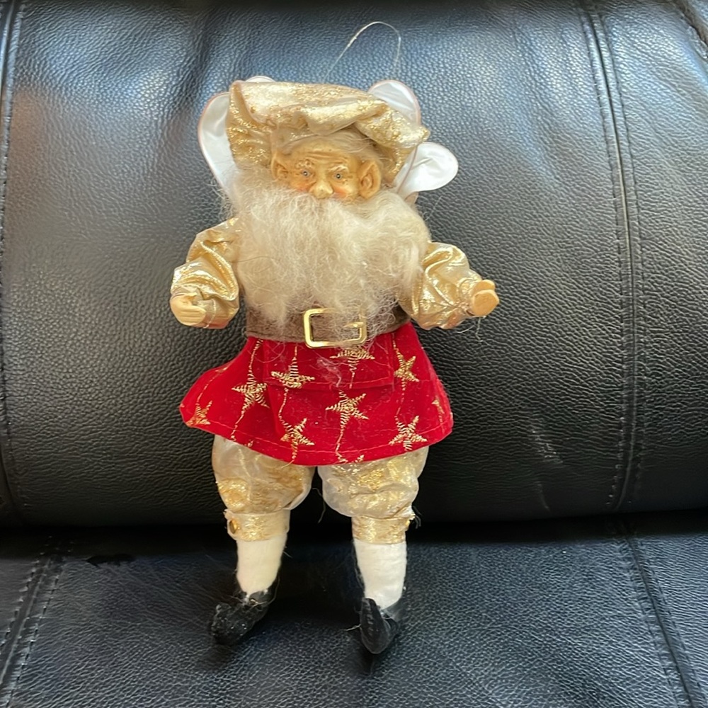 Mark Roberts Collection 8” Holiday Elf Fairy Vintage Vibe Ornament Figurine